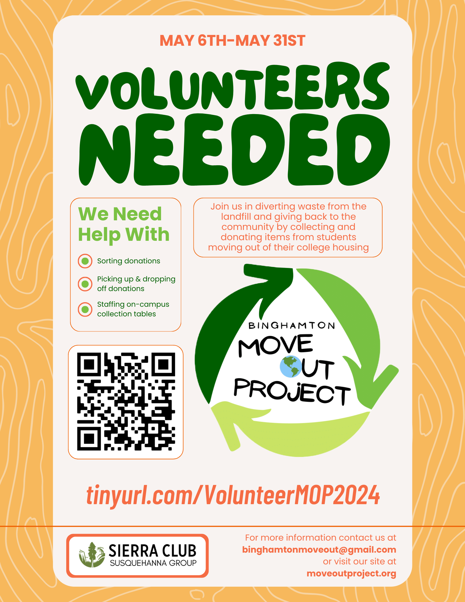 Volunteer Interest Form Move Out Project