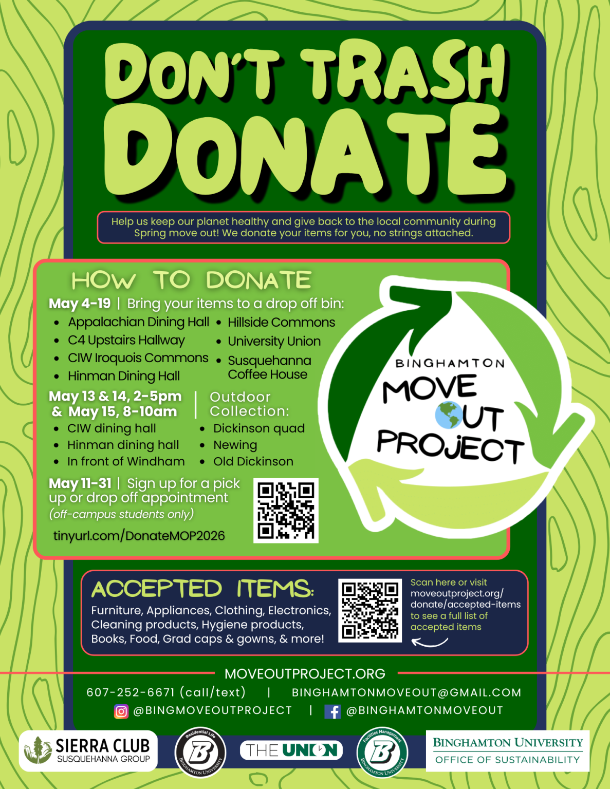 Donate Items – Move Out Project